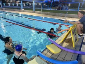 T2M Session 1 Floating With Coach Sam Cas Pool Darwin